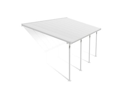 Canopia by Palram 10 ft. x 20 ft. Feria Patio Cover, White