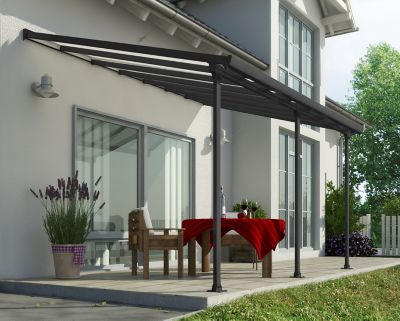Image showing  10 ft. x 14 ft. Feria Patio Cover, Gray