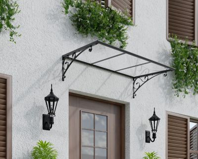 Image showing 6 th Canopia by Palram 34-3/5 x 53-1/8in. Venus 1350 Awning, Clear