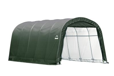 ShelterLogic 12 ft. x 20 ft. x 8 ft. Landowner Series Garage-in-a-Box, Round Top