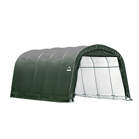 ShelterLogic 12 ft. x 20 ft. x 8 ft. Landowner Series Garage-in-a-Box  RoundTop, 62779 at Tractor Supply