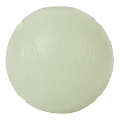 Image showing  White Max Glow Ball Dog Toy, Medium