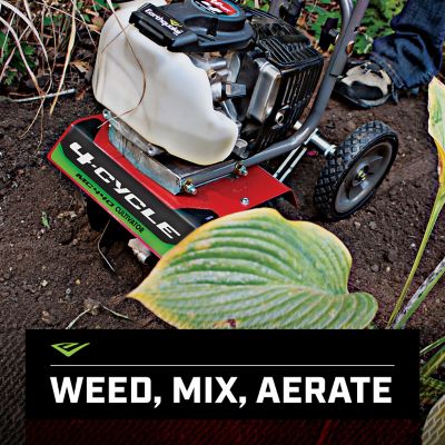 Image showing  6 to 10 in. 4-Tine Gas-Powered 40cc 4-Cycle Cultivator with Viper Engine