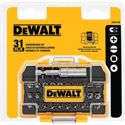 DeWALT 31 pc. DWAX100 Screwdriving Set