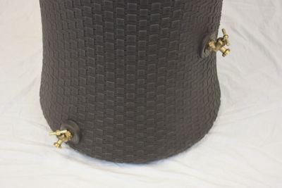 Image showing  50 gal. Impressions Nantucket Rain Saver Barrel, Dark Brown