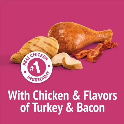 Image showing  Party Mix Chicken, Turkey and Bacon Flavor Crunchy Cat Treats, 6 oz.