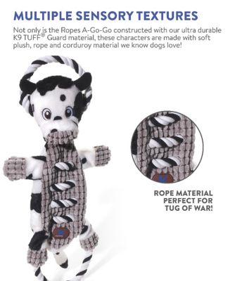 Image showing  Ropes-A-Go-Go Dragon Tug Dog Toy
