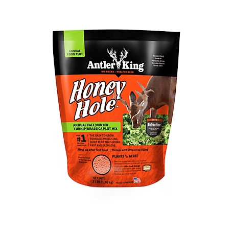 Antler King Honey Hole Deer Food Plot Mix, 3 lb., Covers 1/2 Acre