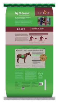 Image showing  Boost High-Fat Rice Bran Horse Feed Supplement, 40 lb.