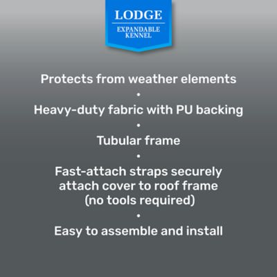 Image showing  Kennel Roof Cover, 10 ft. x 10 ft.