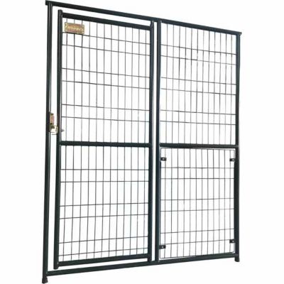 double door kennel panel