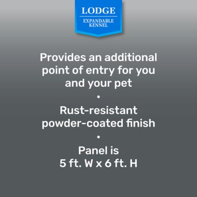 Image showing  Door Panel for Lodge Dog Kennels