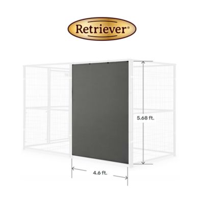 Image showing  All-Weather Dog Kennel Panel for Lodge Kennels, 5 x 6 ft.