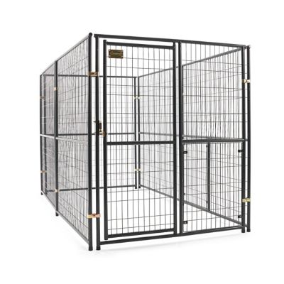 Retriever 6 ft. x 5 ft. x 10 ft. Welded Wire Lodge Expandable Dog Kennel