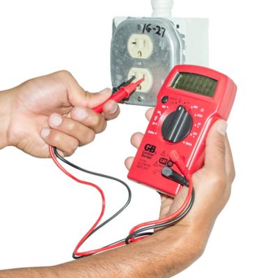 Image showing  500V Digital Multimeter, 3 Function, 11 Range, Tests AC/DC Voltage & Resistance