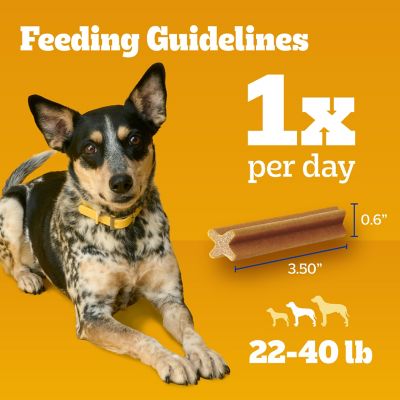 Image showing 8 th DENTASTIX Dog Treats, Original, Small/Medium, 25 ct.
