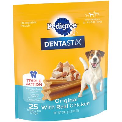 Image showing 9 th DENTASTIX Dog Treats, Original, Small/Medium, 25 ct.