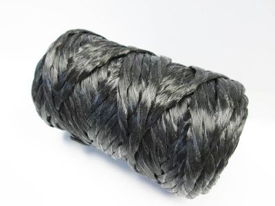 Image showing  Flat Tree Rope for Shade Cloths, 190 ft., Black