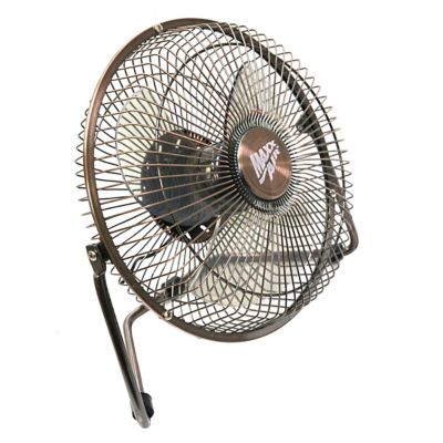Image showing 5 th Maxx Air 8 in. 1-Speed Tilting Desk Fan with USB and Outlet Power