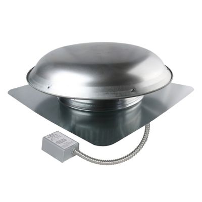 Maxx Air 1000 Series 1,080 CFM Steel Roof-Mount Exhaust Fan, Mill