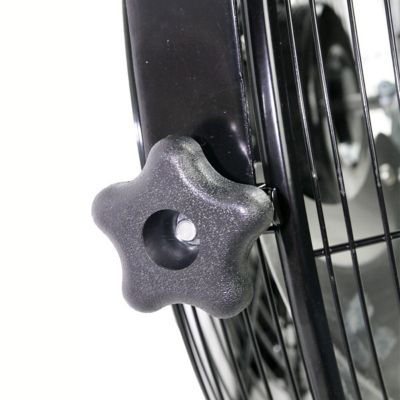 Image showing 5 th Maxx Air 18 in. 3-Speed Indoor Tilting Wall-Mounted Fan, Black