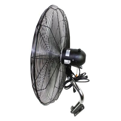 Image showing  30 in. Tilting Oscillating Wall-Mount Fan, 3 Speeds