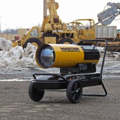 Image showing 5 th Master Diesel/Kerosene SilentDrive Forced Air Heater, 5,500 sq. ft., 220,000 BTU