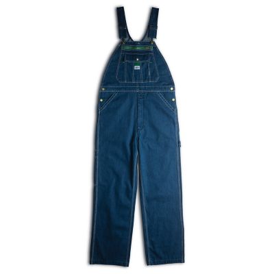 Image showing  Men's Stone Washed Denim Bib Overalls