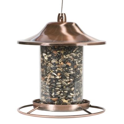 Image showing 7 th Perky-Pet 2 lb. Squirrel-Resistant Copper Panorama Bird Feeder