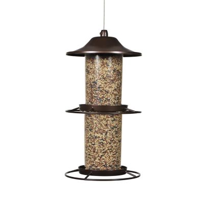 Perky-Pet Squirrel-Resistant Panorama Wild Bird Feeder, 4.5 lb. Capacity