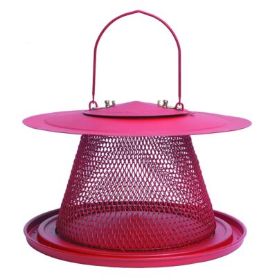 No/No Perky-Pet Red Cardinal Wild Bird Feeder, 2.5 lb. Capacity A little clumsy to get filled but that's the type of feeder it is