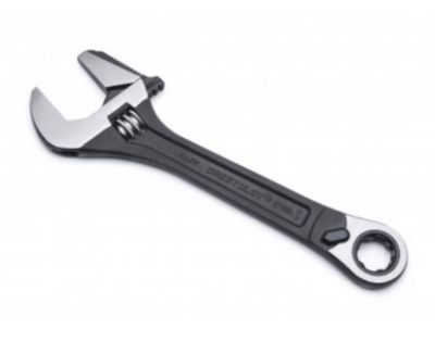 NIP! Crescent Ratcheting 8" Pivoting Head Flexible Adjustable Wrench Hand Tool 