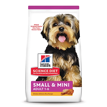 Hill's Science Diet Adult Small & Mini Chicken & Brown Rice Recipe Dry Dog Food