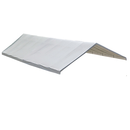 ShelterLogic Canopy White Replacement Cover for 2-3/8 in. Frame, 30 ft. x 50 ft., FR Rated, 27780