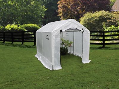 Image showing  6 ft. L x 8 ft. W GrowIt Backyard Greenhouse