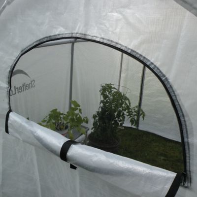 Image showing  6 ft. L x 8 ft. W GrowIt Backyard Greenhouse