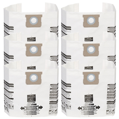 Shop-Vac 2-Pack 14-Gallons Dry Collection Bag in the Shop Vacuum Collection  Bags department at