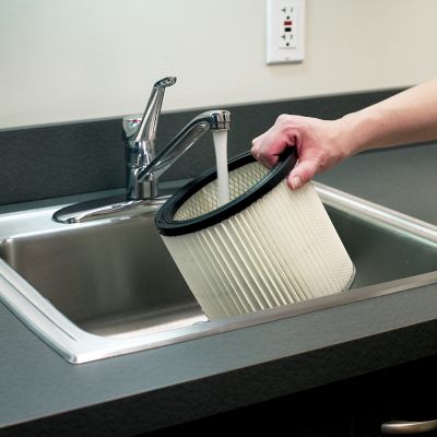 Image showing 5 th Multi-Fit Standard Wet and Dry Vacuum Filters, 15-22 gal., 2 ct.