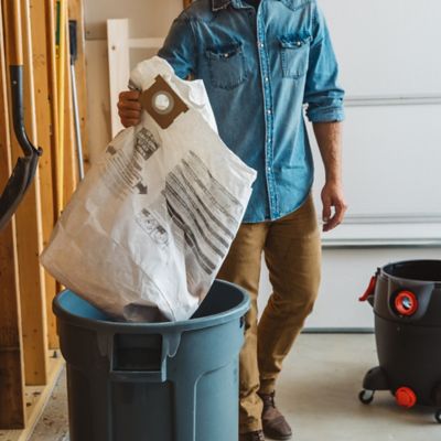 Image showing 6 th Multi-Fit Wet/Dry Vacuum Bags for 15 gal. to 22 gal. Shop-Vac Branded Wet/Dry Vacs, 3 pc.