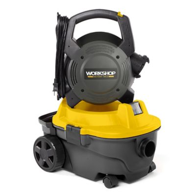 Image showing  4 gal. Corded 6 HP Wet/Dry Vacuum Cleaner with Accessories and Blower