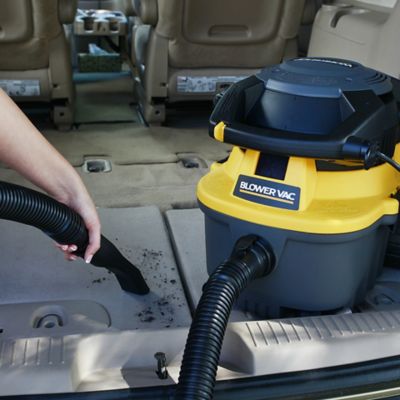 Image showing 8 th WORKSHOP 4 gal. Corded 6 HP Wet/Dry Vacuum Cleaner with Accessories and Blower