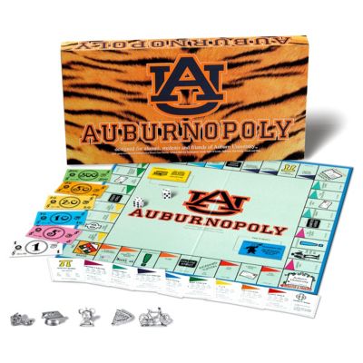 Late For the Sky Auburn-Opoly Board Game, 2-6 Players, For Ages 8+