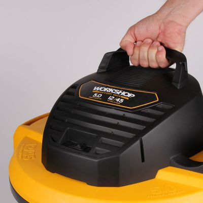 Image showing 5 th WORKSHOP Wet/Dry Vacs WS1200VA 12 Gal. 5.0 Peak HP General Purpose Wet/Dry Vacuum with Accessories