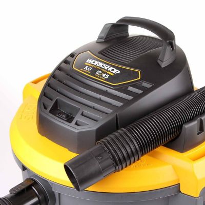 Image showing 6 th WORKSHOP Wet/Dry Vacs WS1200VA 12 Gal. 5.0 Peak HP General Purpose Wet/Dry Vacuum with Accessories