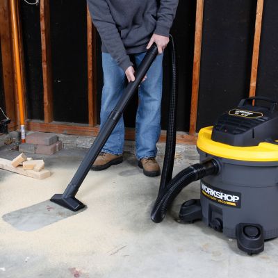 Image showing 8 th WORKSHOP Wet/Dry Vacs WS1200VA 12 Gal. 5.0 Peak HP General Purpose Wet/Dry Vacuum with Accessories
