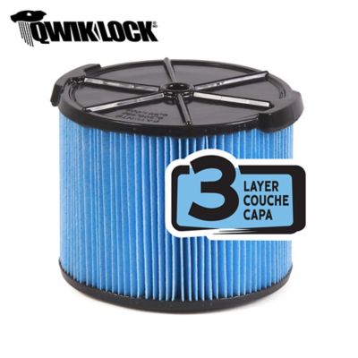 Image showing  Wet/Dry Vacs Vacuum Filter WS12045F Fine Dust Filter, 3 to 4.5 gal. Vacs