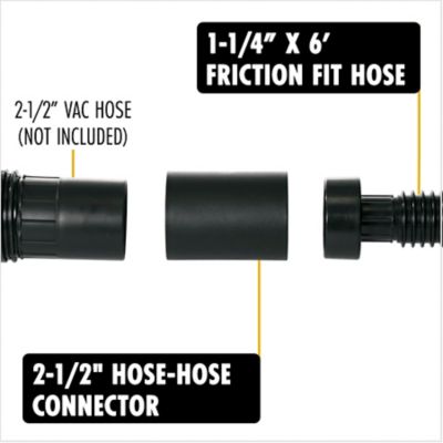 Image showing  Wet and Dry Vacuum Accessories Wet and Dry Vacuum Hose, 1-1/4 in. x 6 ft.