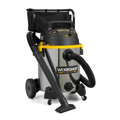 Image showing  16 gal. 6.5 HP Heavy-Duty Wet/Dry Vacuum Cleaner with Cart, Accessories