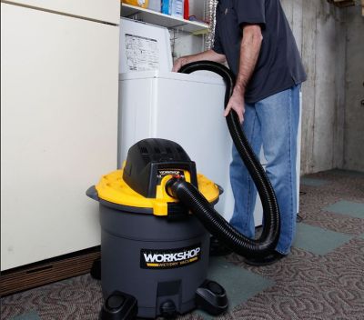 Image showing  16 gal. 6.5 HP Heavy-Duty Wet/Dry Shop Vacuum Cleaner with Accessories