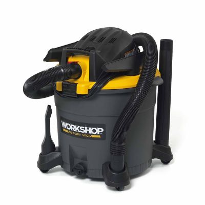 Image showing 6 th WORKSHOP 16 gal. 6.5 HP Heavy-Duty Wet/Dry Shop Vacuum Cleaner with Accessories